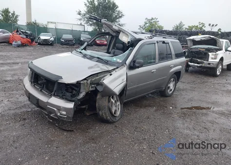 2006 Chevrolet Trailblazer Lt from USA, damaged, VIN 1GNDT13S362184978